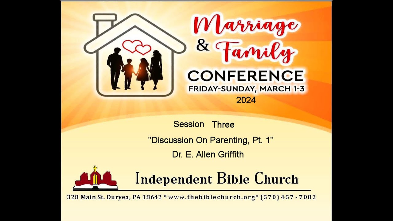 Session 3: Discussion On Parenting, Pt. 1